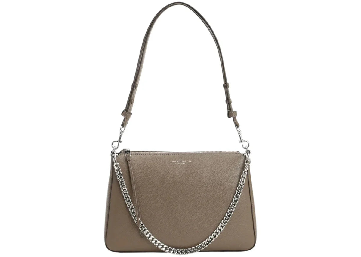 Tory Burch Perry Shoulder Bag Wild Mushroom
